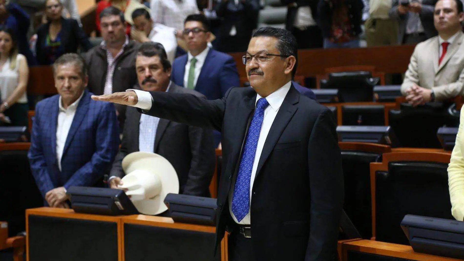 Gerardo de la Cruz Tovar toma de protesta